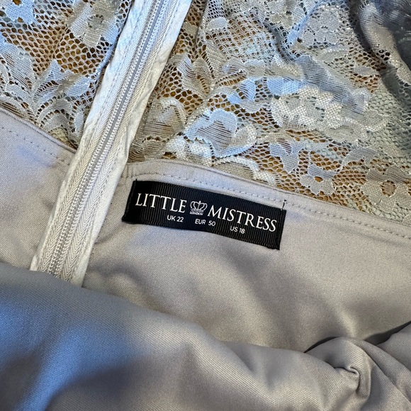 Lace and tule dress size 18 - Picture 4 of 6